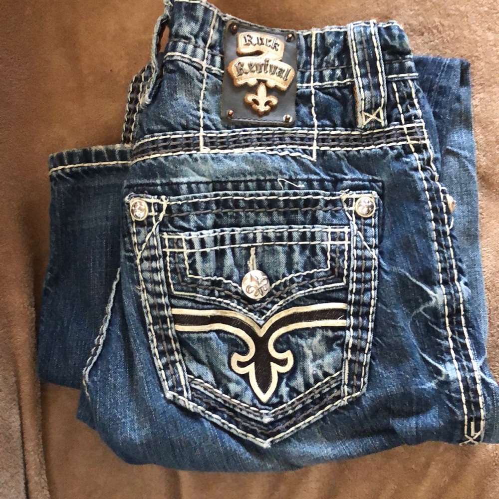Men’s Rock Revival Jeans